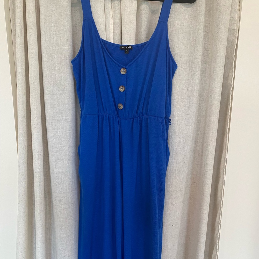 Royal blue romper/jumper
